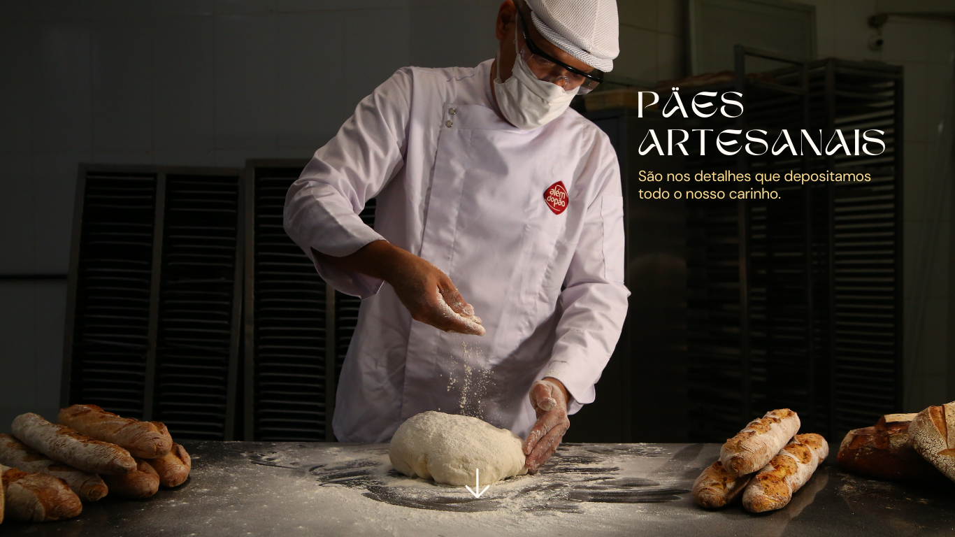 Pães artesanais - detalhes